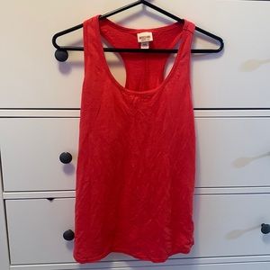 Masimo and Co tank top, size medium, red